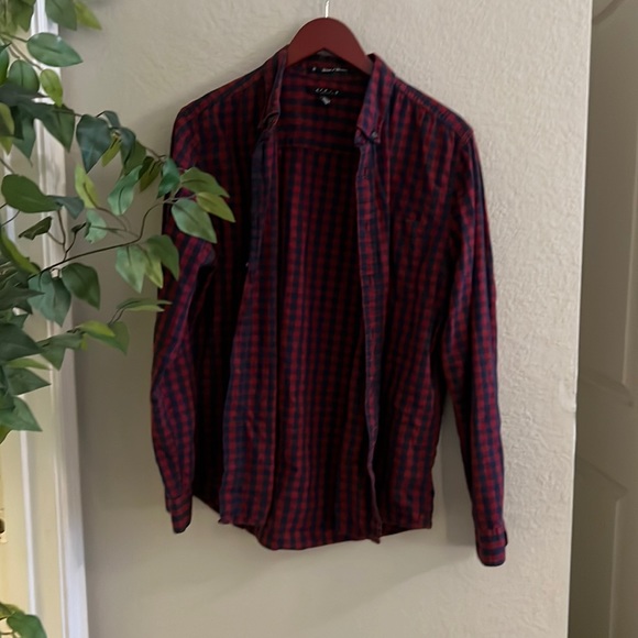 Mens plaid top - Picture 1 of 2